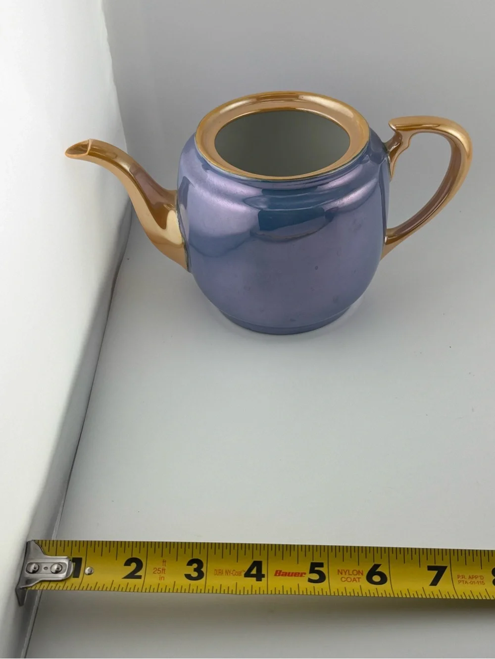 Beautiful Vintage Japanese Porcelain Lusterware Pair (Teapot & Sugar Bowl)
